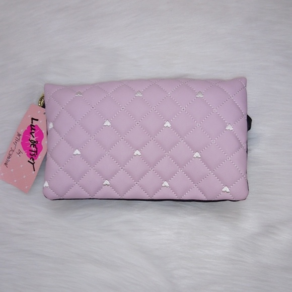 Betsey Johnson Blush Pink Crossbody - Picture 3 of 4